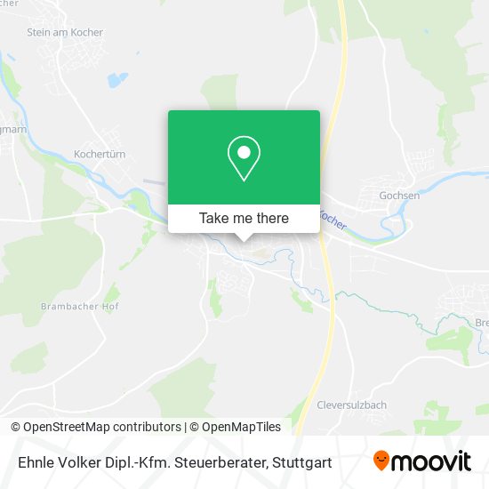 Ehnle Volker Dipl.-Kfm. Steuerberater map