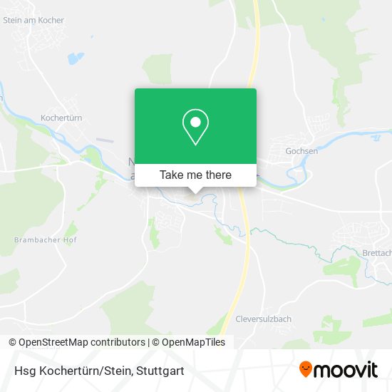 Карта Hsg Kochertürn/Stein