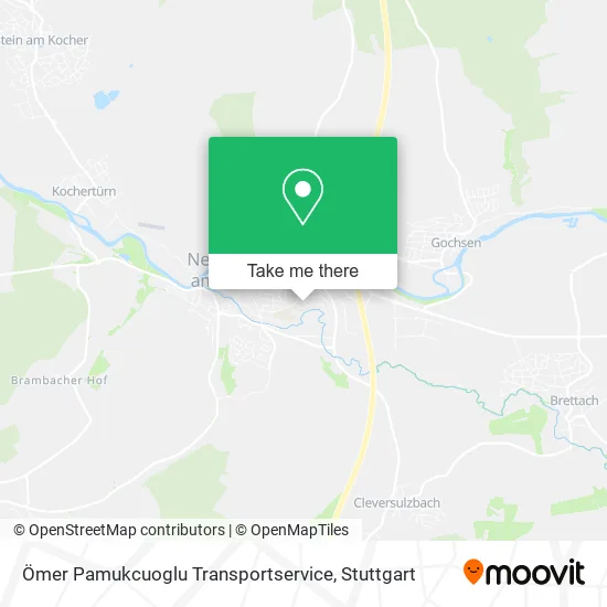 Карта Ömer Pamukcuoglu Transportservice