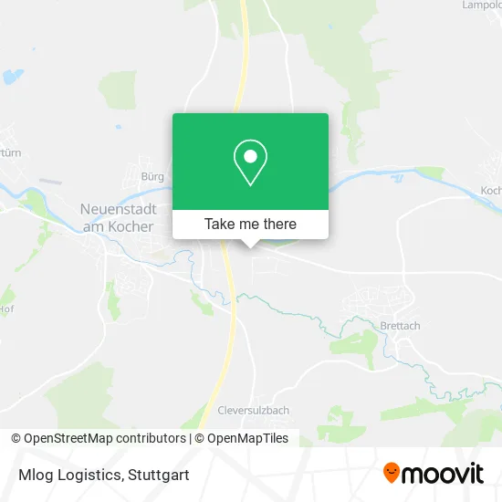 Карта Mlog Logistics