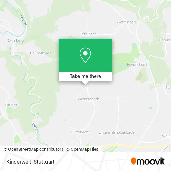 Карта Kinderwelt