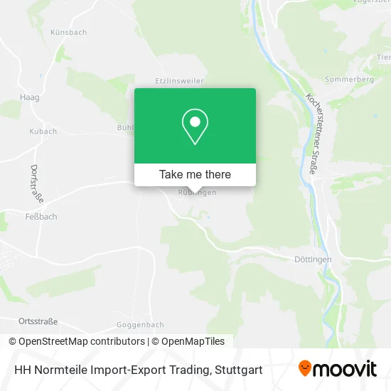 Карта HH Normteile Import-Export Trading