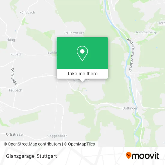 Карта Glanzgarage