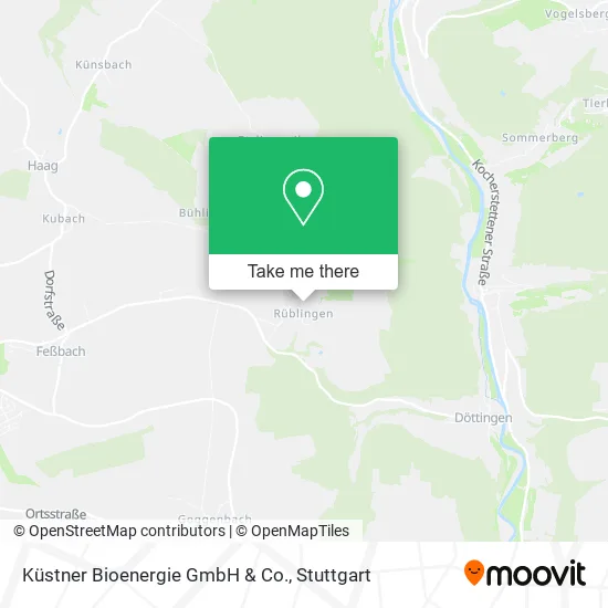 Карта Küstner Bioenergie GmbH & Co.