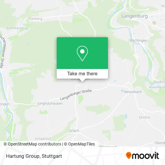 Карта Hartung Group