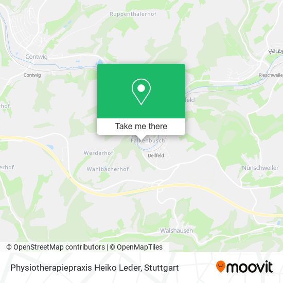 Physiotherapiepraxis Heiko Leder map