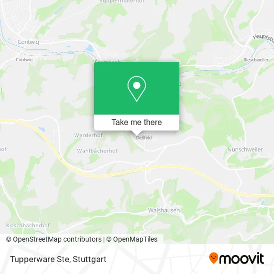 Tupperware Ste map