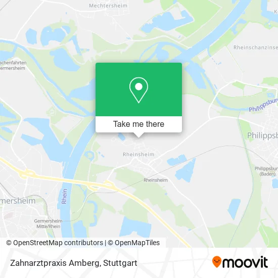 Карта Zahnarztpraxis Amberg