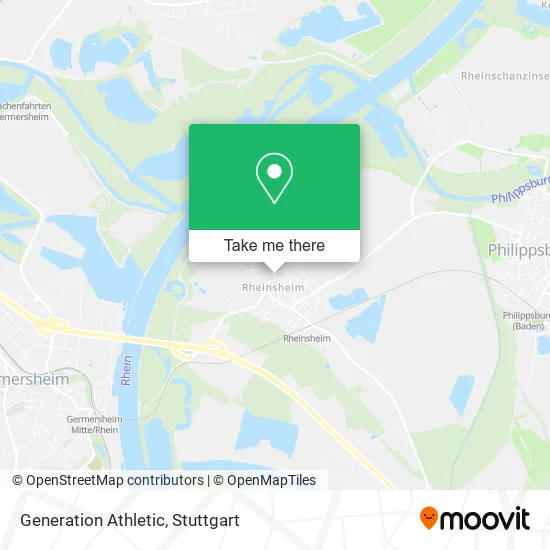 Карта Generation Athletic