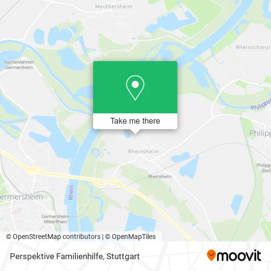 Карта Perspektive Familienhilfe