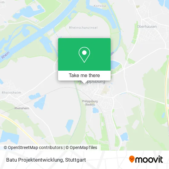 Batu Projektentwicklung map
