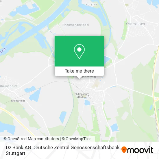 Карта Dz Bank AG Deutsche Zentral Genossenschaftsbank