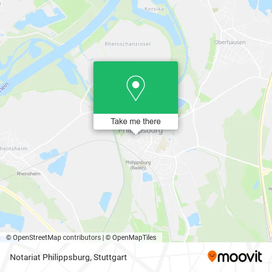 Карта Notariat Philippsburg