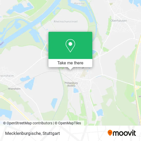 Карта Mecklenburgische