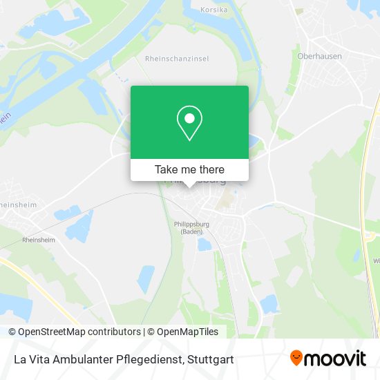 La Vita Ambulanter Pflegedienst map