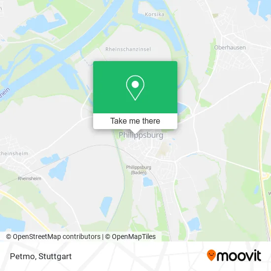 Карта Petmo
