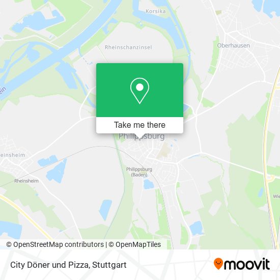 City Döner und Pizza map