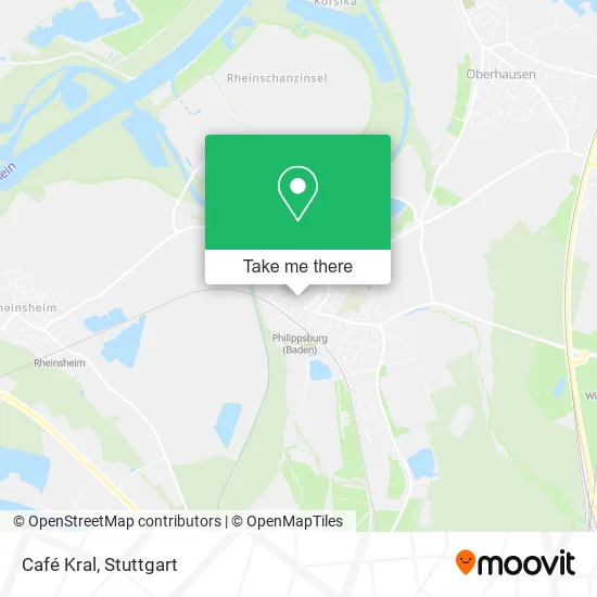 Карта Café Kral