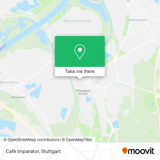 Карта Café Imparator