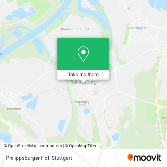 Карта Philippsburger Hof