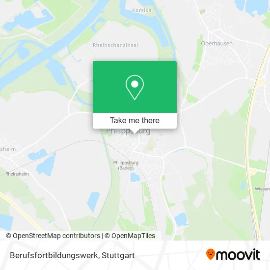 Карта Berufsfortbildungswerk