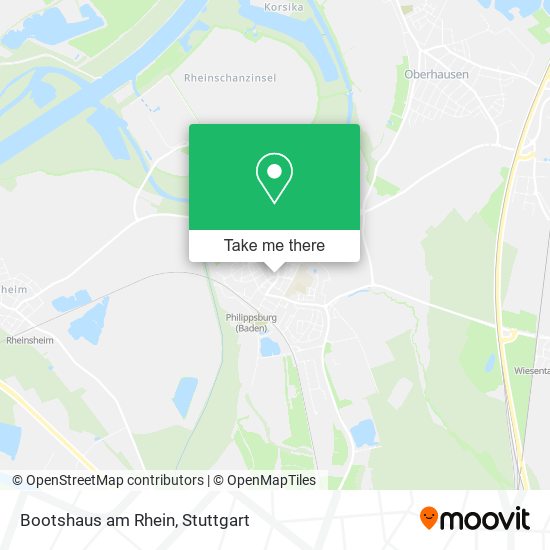 Карта Bootshaus am Rhein