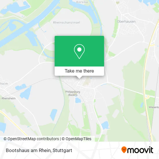 Карта Bootshaus am Rhein