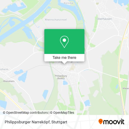 Карта Philippsburger Narreköpf
