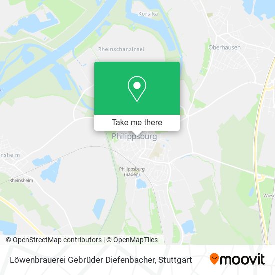 Löwenbrauerei Gebrüder Diefenbacher map