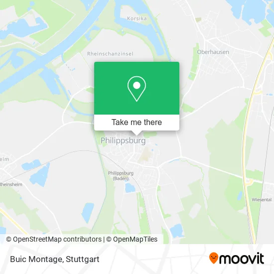 Карта Buic Montage