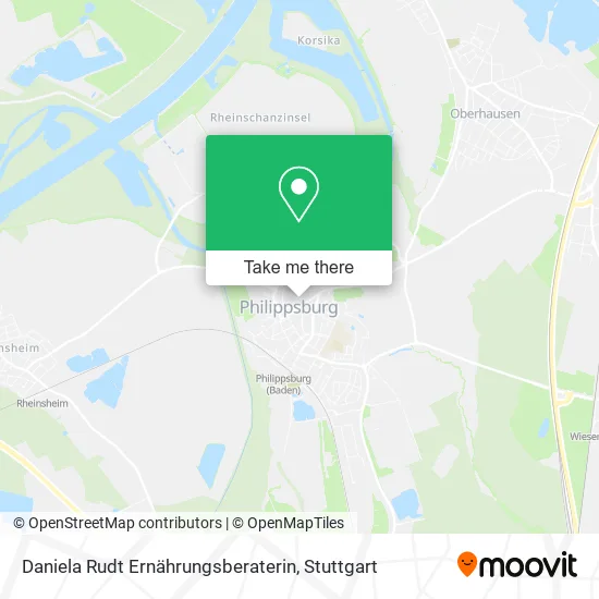 Карта Daniela Rudt Ernährungsberaterin