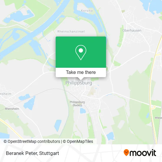 Карта Beranek Peter