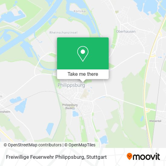 Карта Freiwillige Feuerwehr Philippsburg