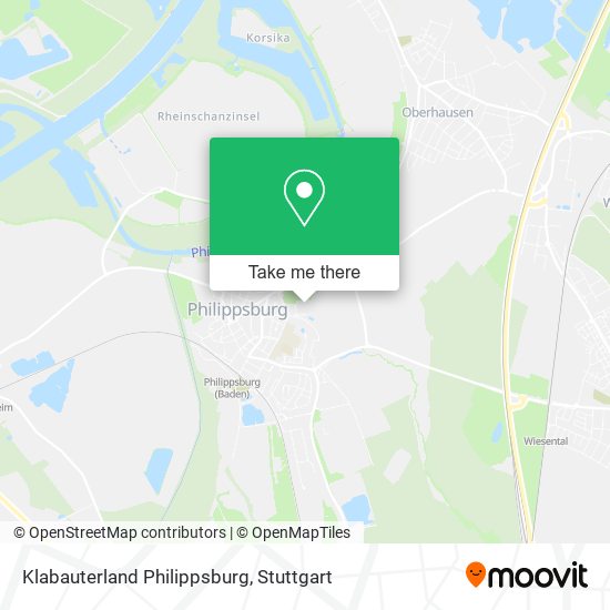 Карта Klabauterland Philippsburg