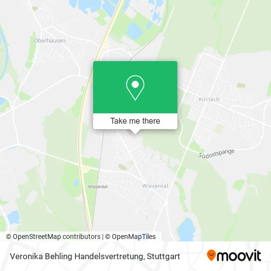 Карта Veronika Behling Handelsvertretung