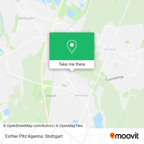 Карта Esther Pitz Agentur