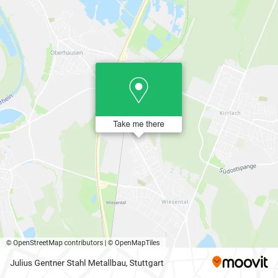 Карта Julius Gentner Stahl Metallbau