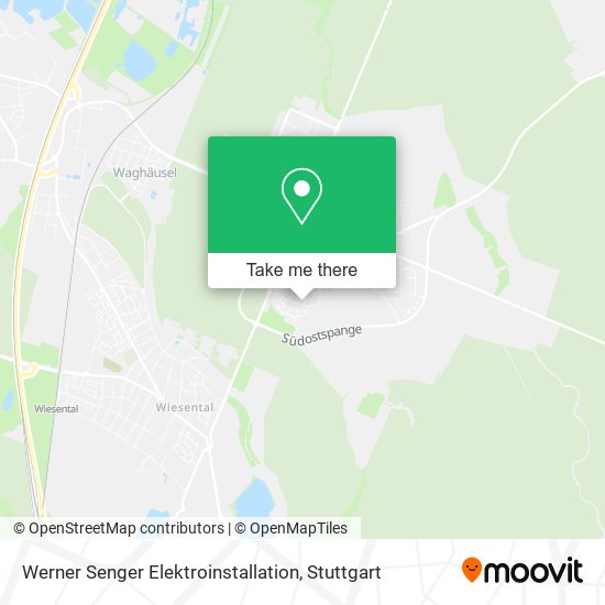 Карта Werner Senger Elektroinstallation