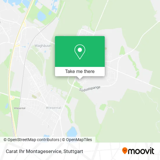 Карта Carat Ihr Montageservice