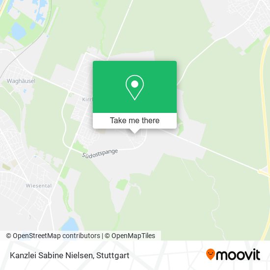 Kanzlei Sabine Nielsen map