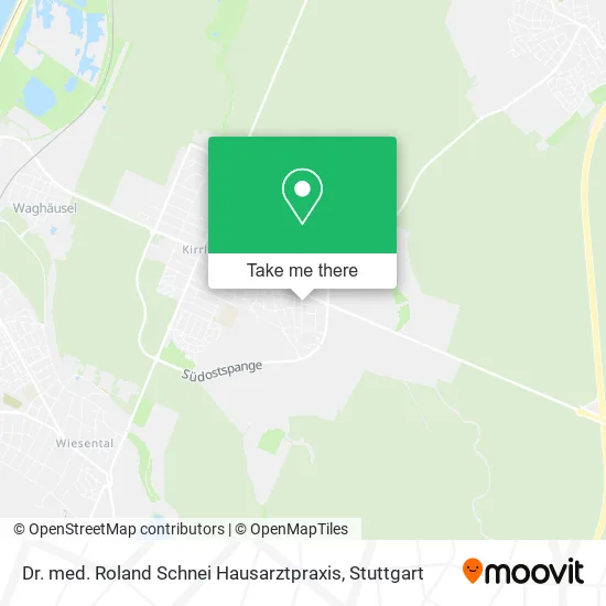 Карта Dr. med. Roland Schnei Hausarztpraxis