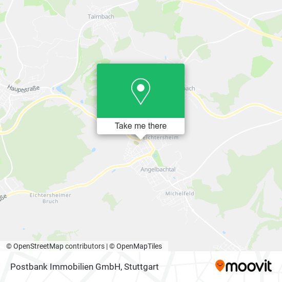 Postbank Immobilien GmbH map