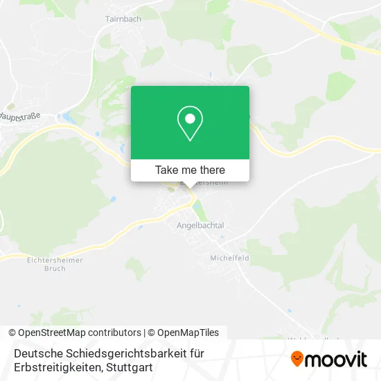 Карта Deutsche Schiedsgerichtsbarkeit für Erbstreitigkeiten