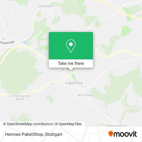 Карта Hermes PaketShop