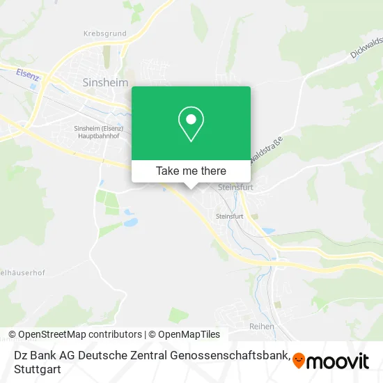 Карта Dz Bank AG Deutsche Zentral Genossenschaftsbank
