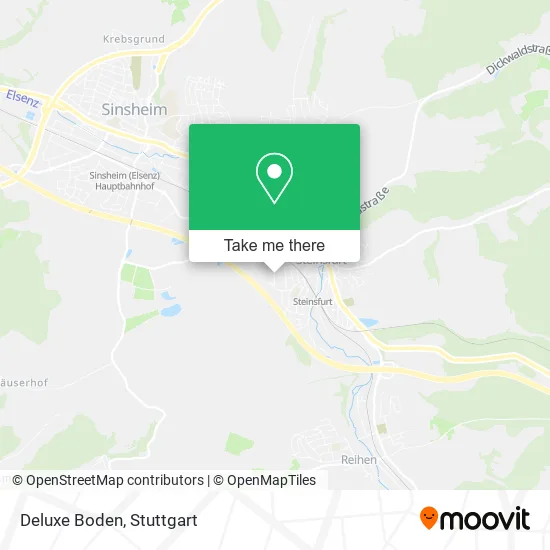 Карта Deluxe Boden