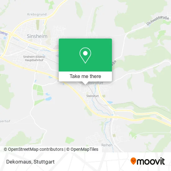 Карта Dekomaus