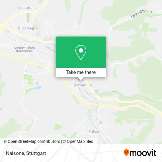 Карта Naisone