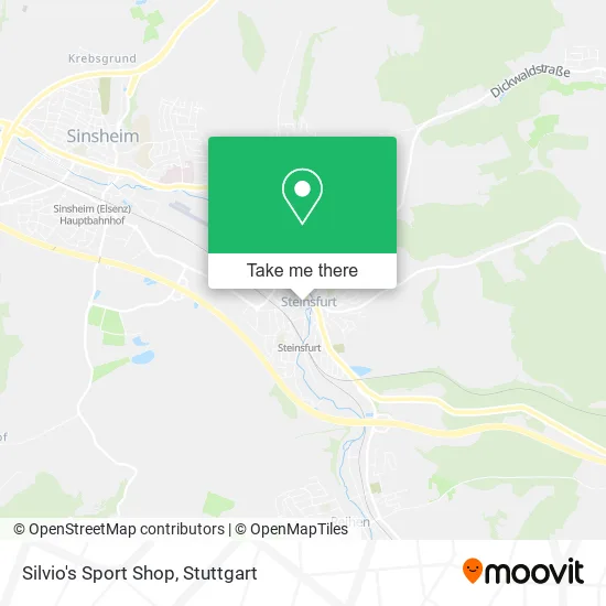Карта Silvio's Sport Shop