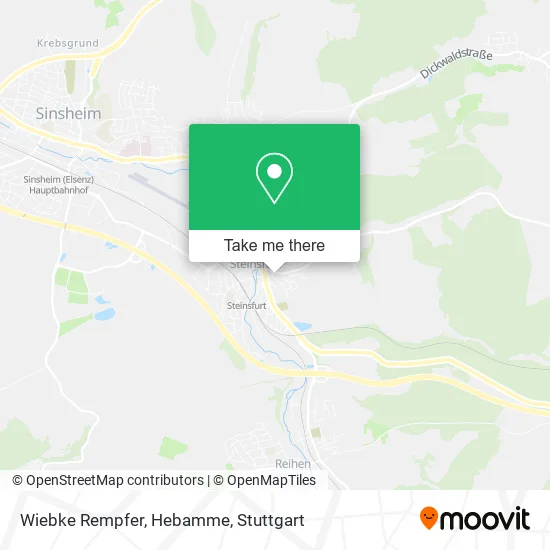 Карта Wiebke Rempfer, Hebamme
